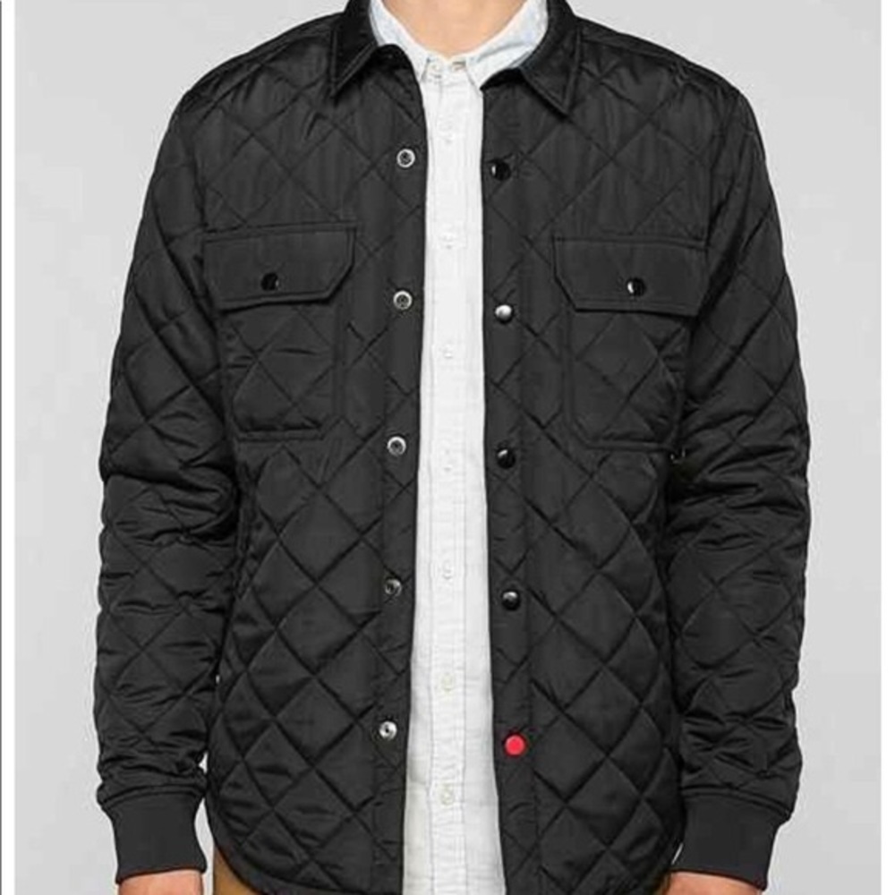 Men’s quilted CPO jacket
